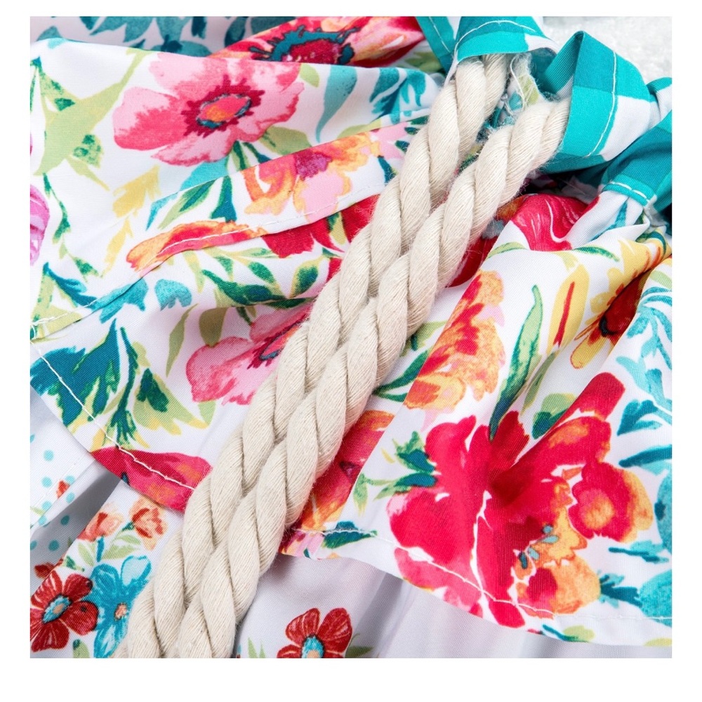 The Pioneer Woman Petal Party Ruffled Laundry Bag - Picture 5 of 6